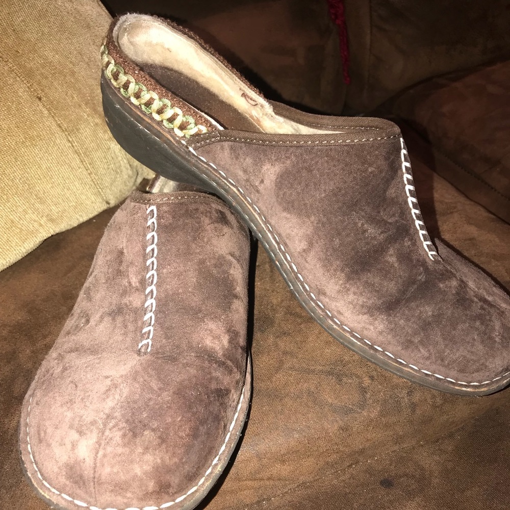 Brown Ugg Mules